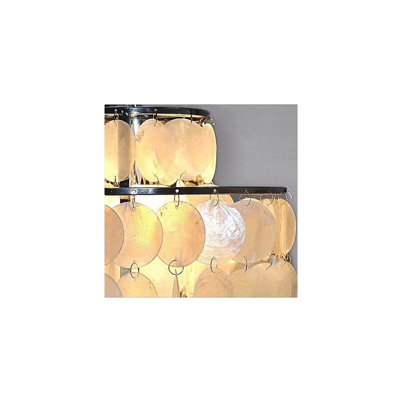 Lámpara de araña minimalista LAMP con forma de concha