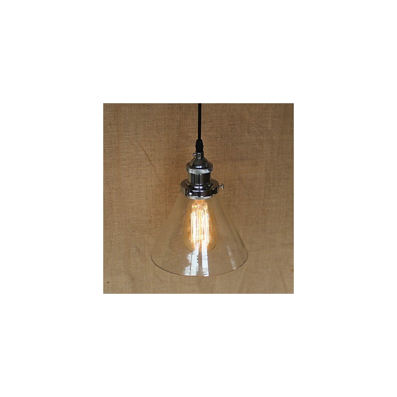 Lámpara colgante clásica tradicional vintage retro estilo globo