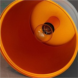 Lámpara colgante de metal con pintura estilo mini rústico clásico de estilo vintage