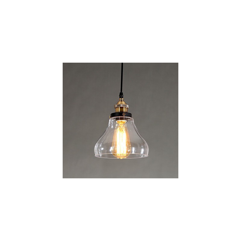 Lámpara colgante clásica tradicional vintage retro estilo globo