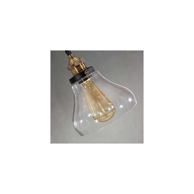 Lámpara colgante clásica tradicional vintage retro estilo globo