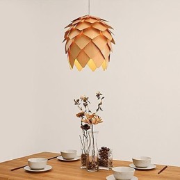 Lámpara colgante de metal con forma de farol, moderna, contemporánea, tradicional y clásica