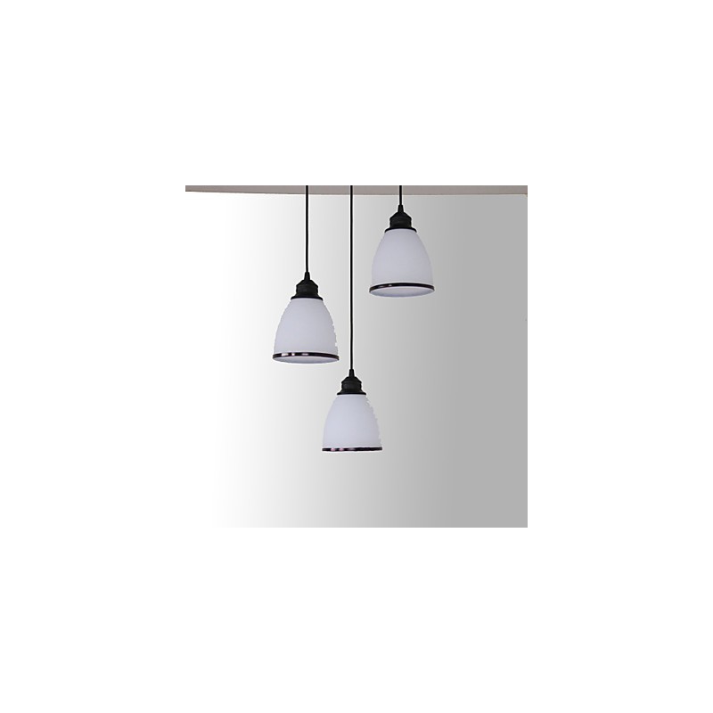 Lámpara colgante de metal estilo retro mini