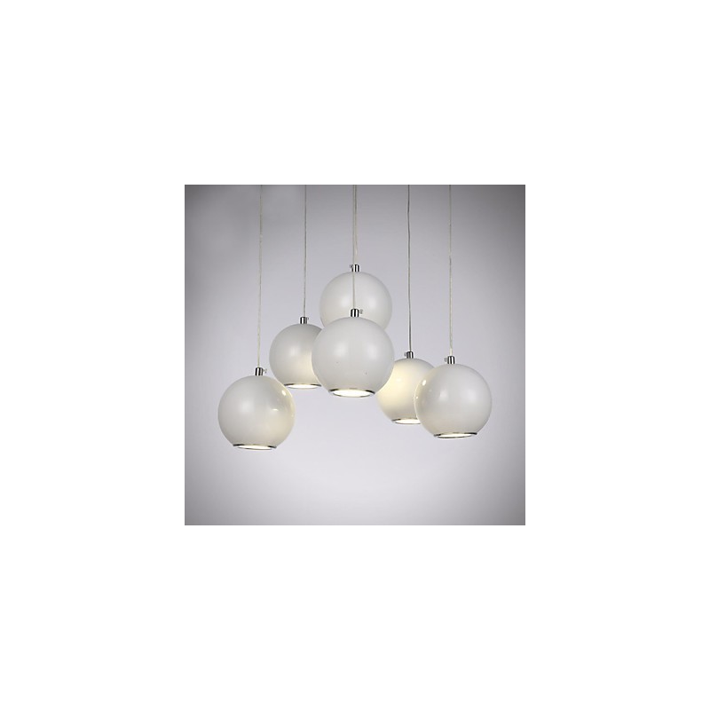 Lámpara colgante moderna de estilo globo mini de alta calidad para cafetería