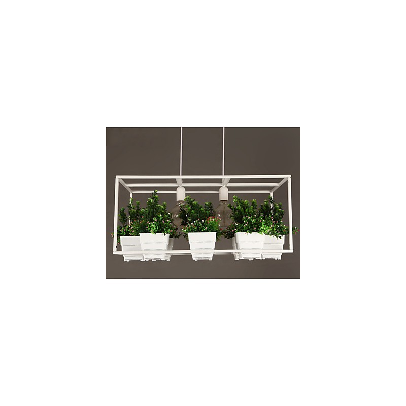Lámpara colgante de diseño decorativo contemporáneo moderno (no incluye plantas)