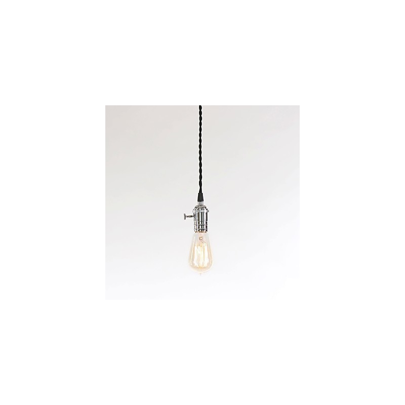 Lámpara colgante de metal estilo mini vintage clásico tradicional