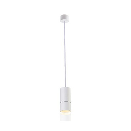 GE 05032 8W 136mm 1 Luz Mini Lámpara Colgante Blanco Empolvado con Aluminio GE 05032 8W 136mm 1 Luz Mini Lámpara Colgante Blanco Empolvado con Aluminio