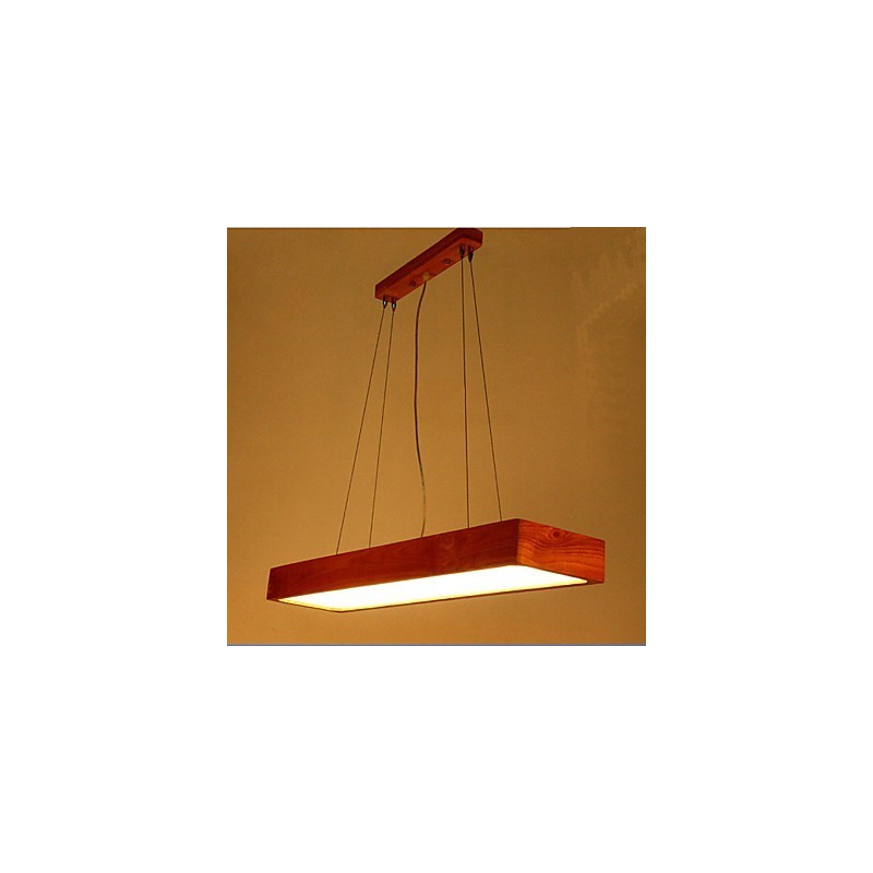 Colgante sencillo de madera maciza de alta gama