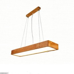 Colgante sencillo de madera maciza de alta gama