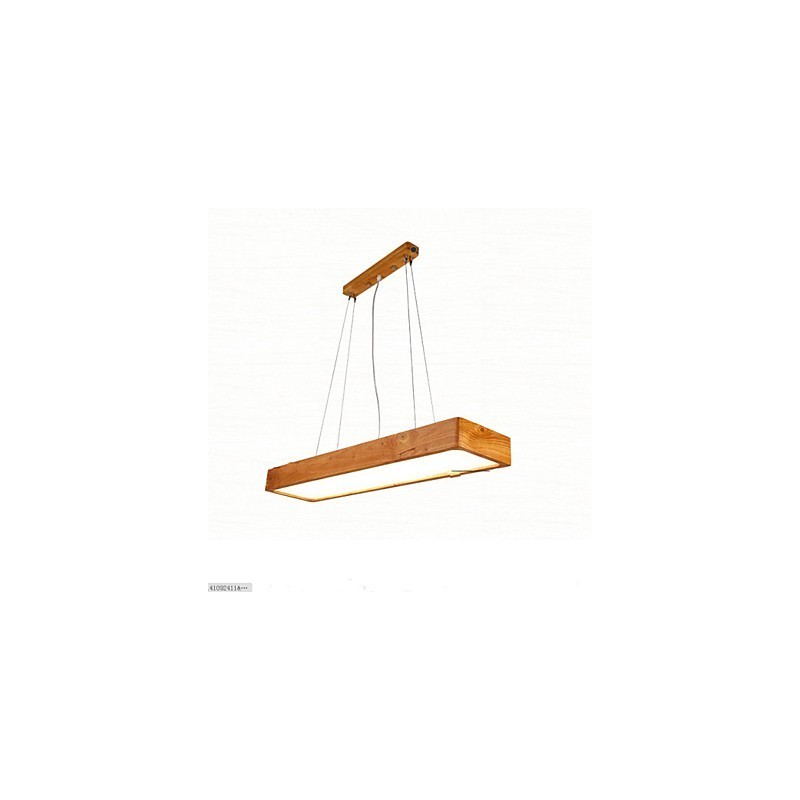 Colgante sencillo de madera maciza de alta gama