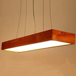 Colgante sencillo de madera maciza de alta gama