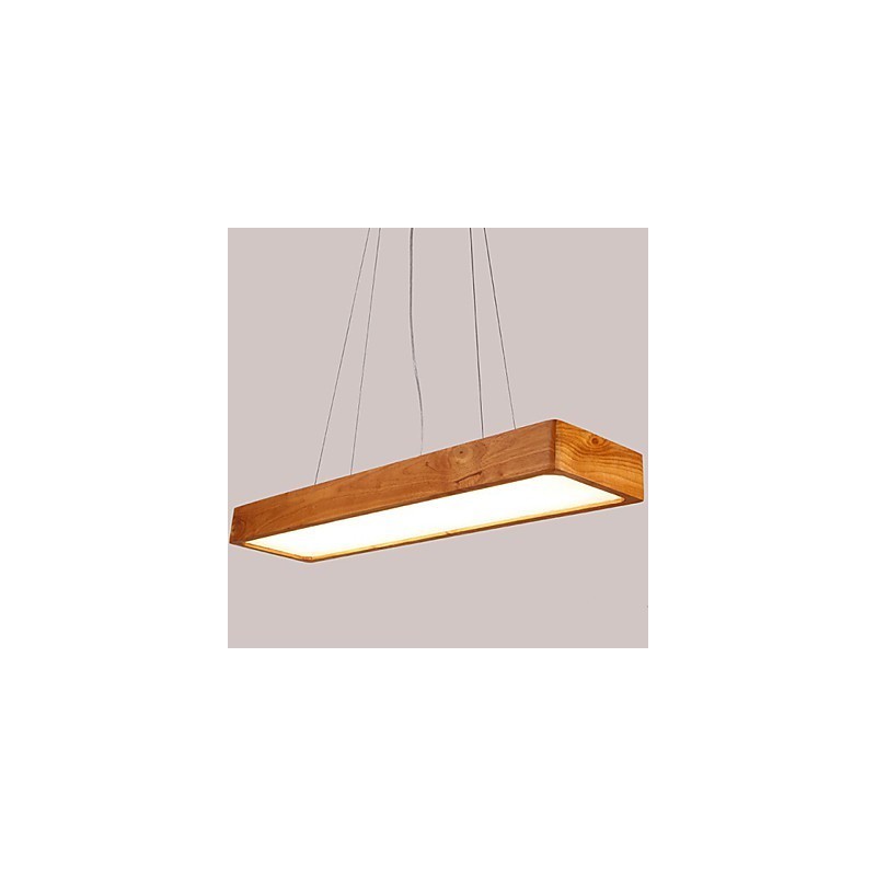 Colgante sencillo de madera maciza de alta gama