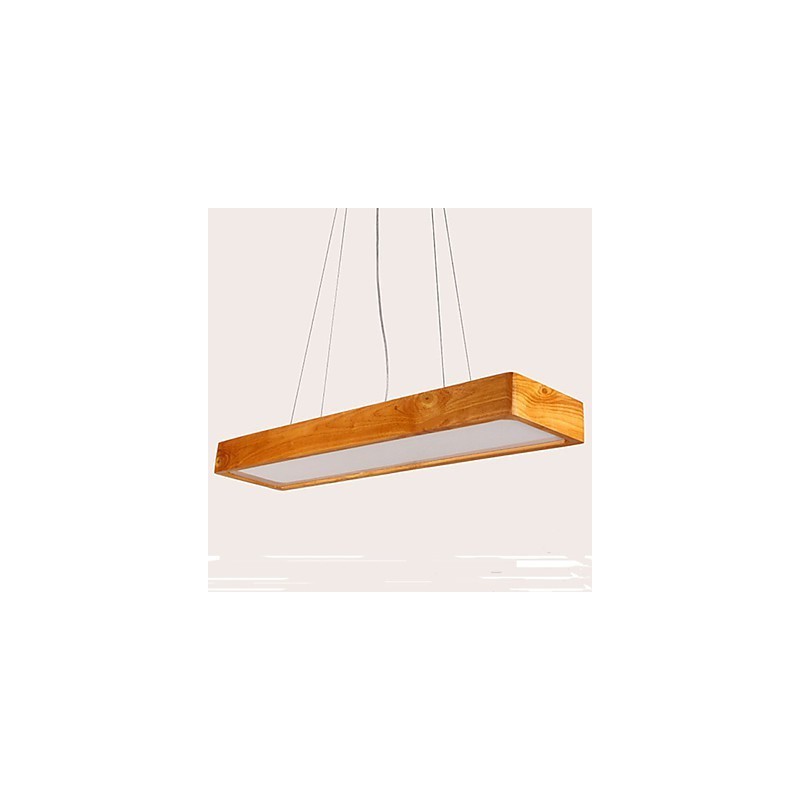 Colgante sencillo de madera maciza de alta gama