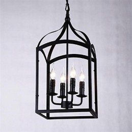 Lámpara colgante de metal estilo mini globo, estilo rústico, estilo retro, estilo campestre, estilo contemporáneo, tradicional y clásico.