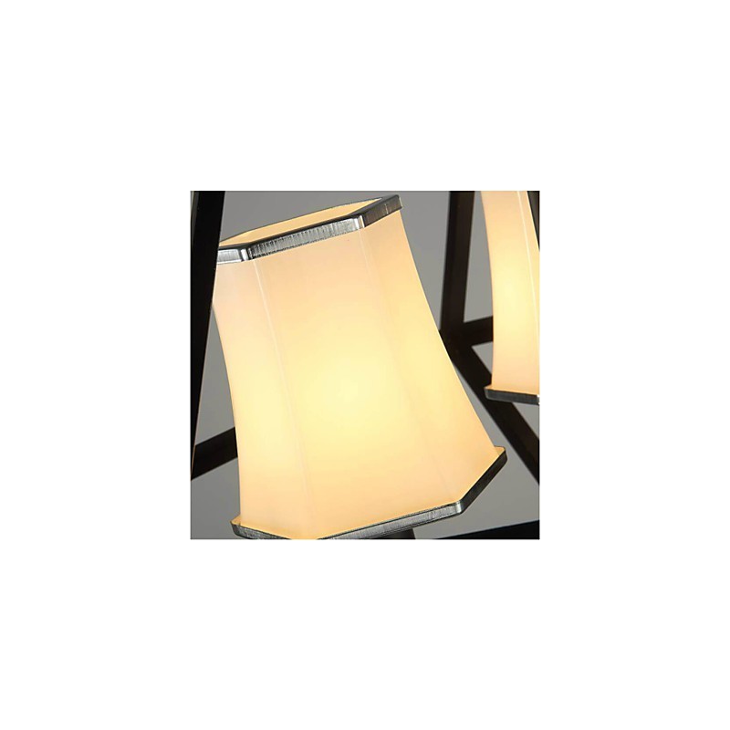 Lámparas colgantes de 3 luces de metal para exteriores de estilo campestre