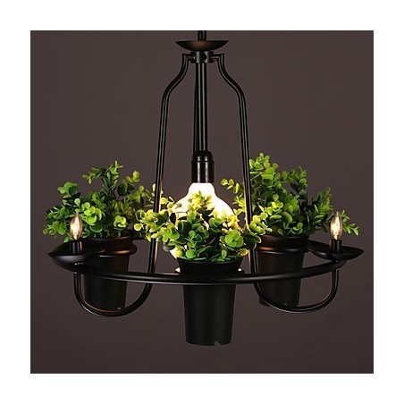 Lámpara colgante de diseño decorativo contemporáneo moderno (no incluye plantas) Lámpara colgante de diseño decorativo contemporáneo moderno (no incluye plantas)