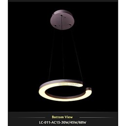 Lámpara colgante moderna iluminación nocturna