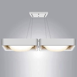 Lámparas colgantes de 2 luces modernas, sencillas y artísticas.