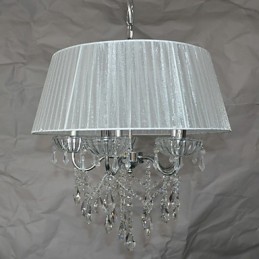 Lámpara colgante Dainty Chic de 5 luces con diseño de flor
