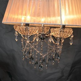 Lámpara colgante Dainty Chic de 5 luces con diseño de flor
