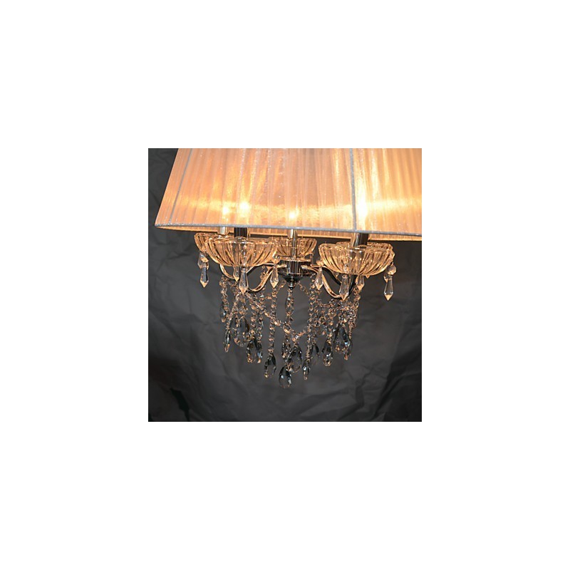 Lámpara colgante Dainty Chic de 5 luces con diseño de flor