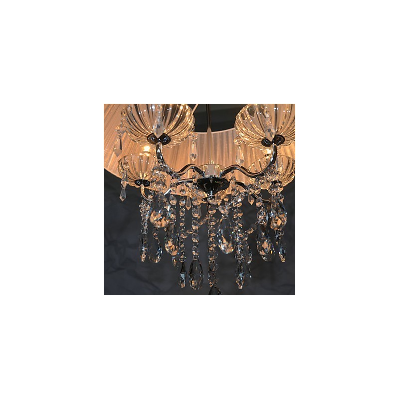 Lámpara colgante Dainty Chic de 5 luces con diseño de flor