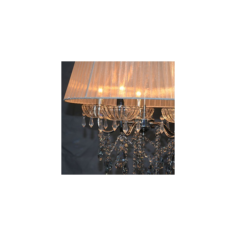 Lámpara colgante Dainty Chic de 5 luces con diseño de flor