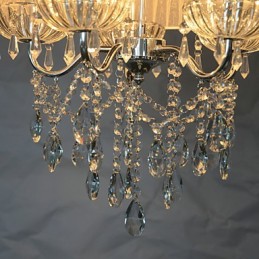 Lámpara colgante Dainty Chic de 5 luces con diseño de flor