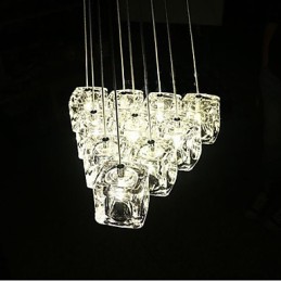 Lámparas de cristal modernas minimalistas de moda artística