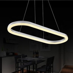 Lámparas colgantes modernas contemporáneas de aluminio