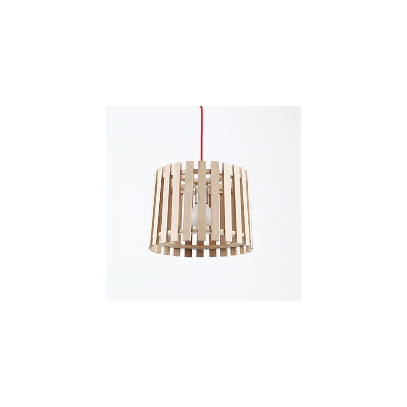Lámparas colgantes estilo mini, modernas y contemporáneas de madera.