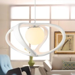 Lámparas colgantes modernas contemporáneas de resina