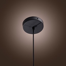 Lámpara colgante moderna contemporánea de cristal en estilo mini, galvanizada