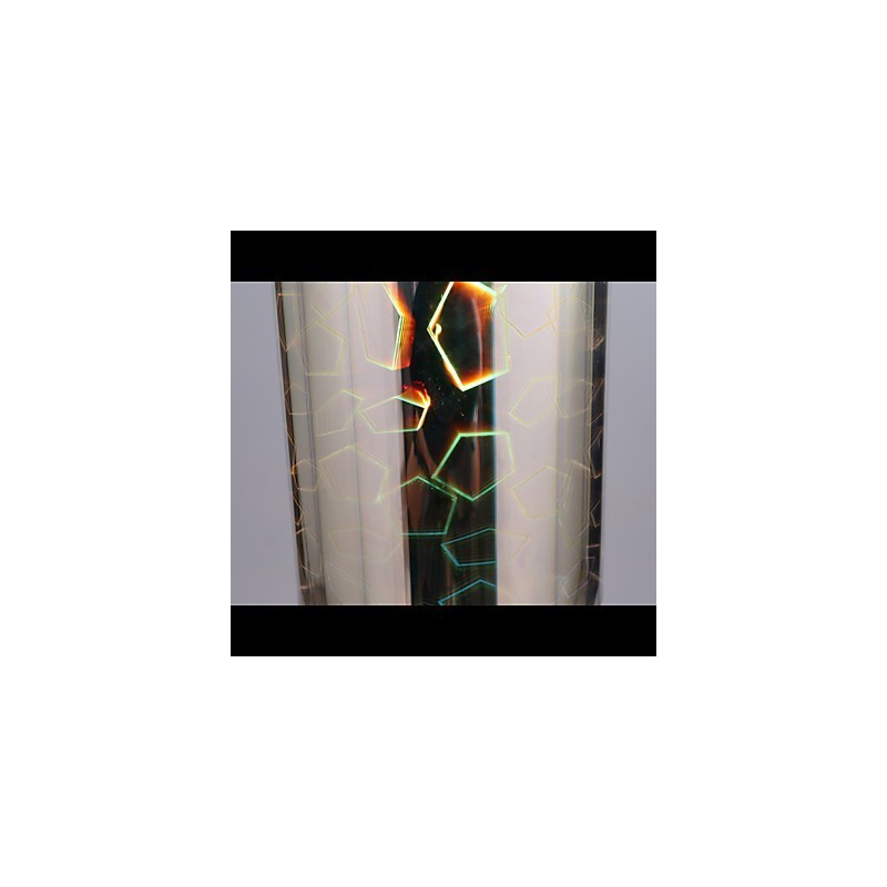 Lámpara cromada Dream Laser Grabado 3 Recta