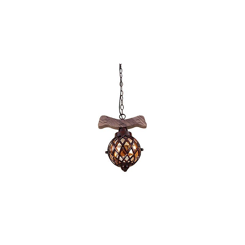 Lámpara colgante de araña estilo mini, tradicional, clásica, estilo campestre, globo.