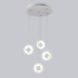 Iluminación colgante moderna de estilo simple