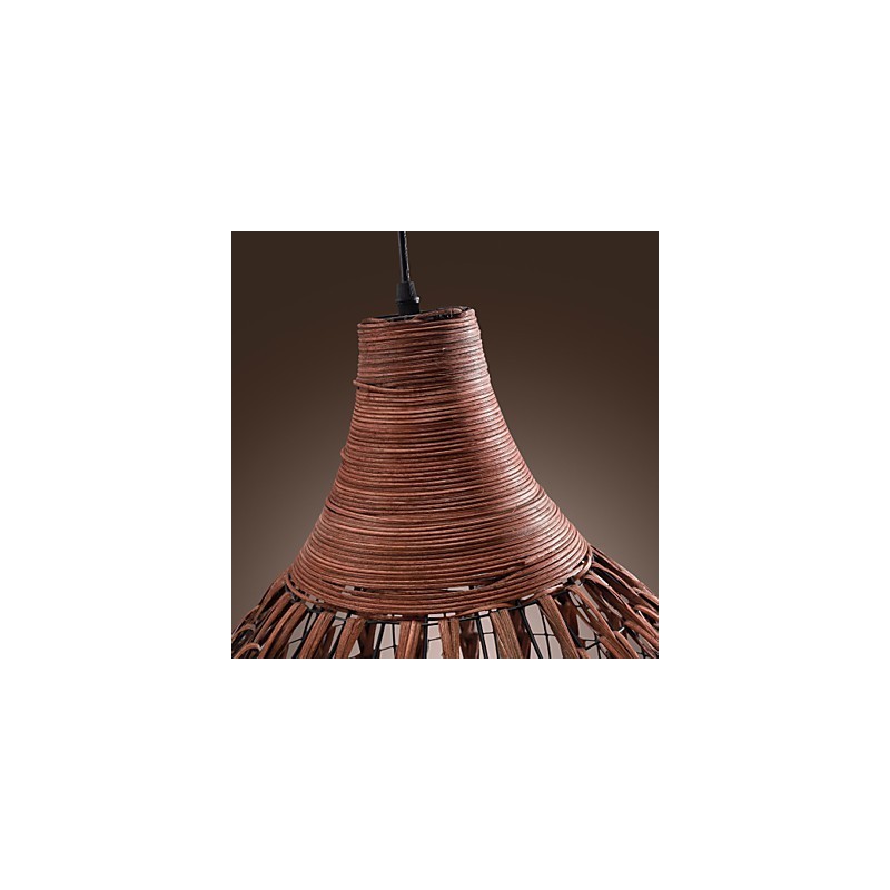 Lámpara colgante con pintura estilo mini estilo campestre