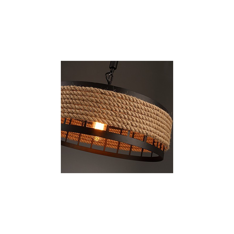 Lámpara colgante de araña de metal de 2 luces de otros diseñadores de Country