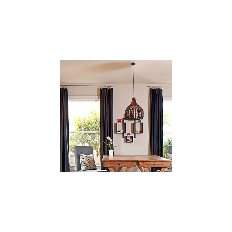 Lámpara colgante con pintura estilo mini estilo campestre