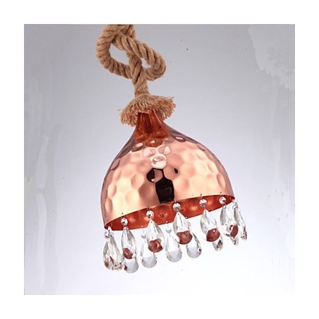 Lámpara de araña estilo country americano con cuerda creativa Lámpara de araña estilo country americano con cuerda creativa
