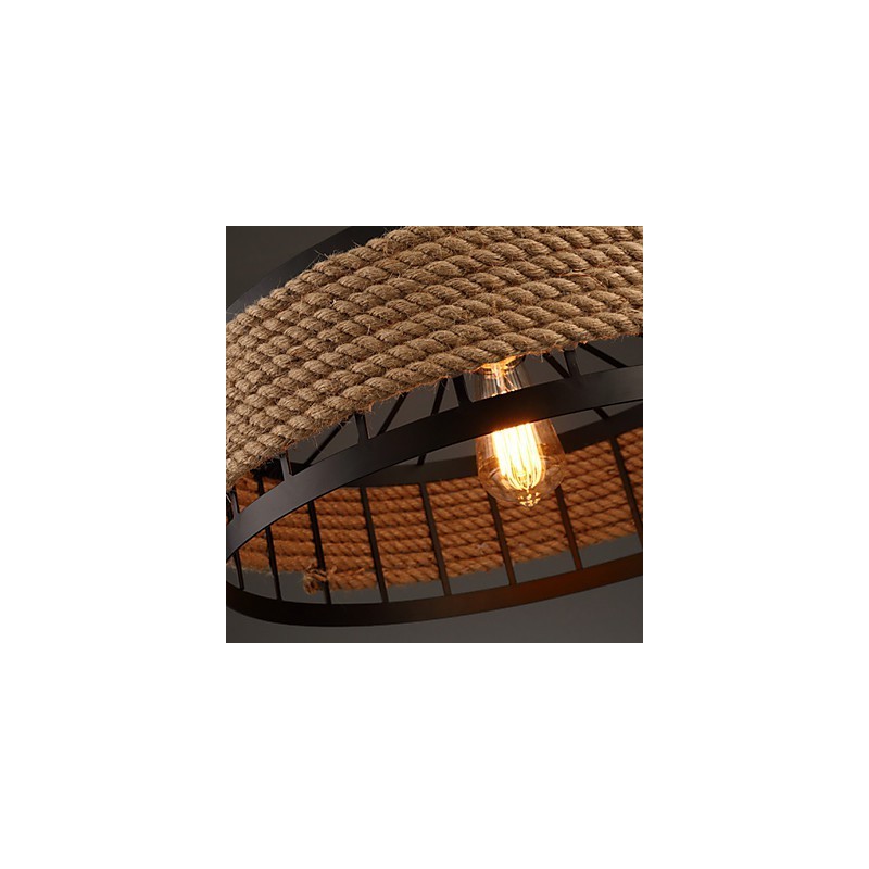 Lámpara colgante de araña de metal de 2 luces de otros diseñadores de Country