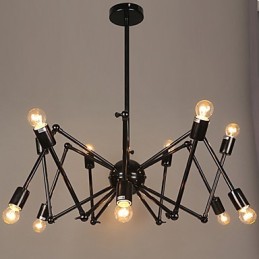 Lámpara colgante de metal creativa Lámparas colgantes modernas Lámpara colgante de café