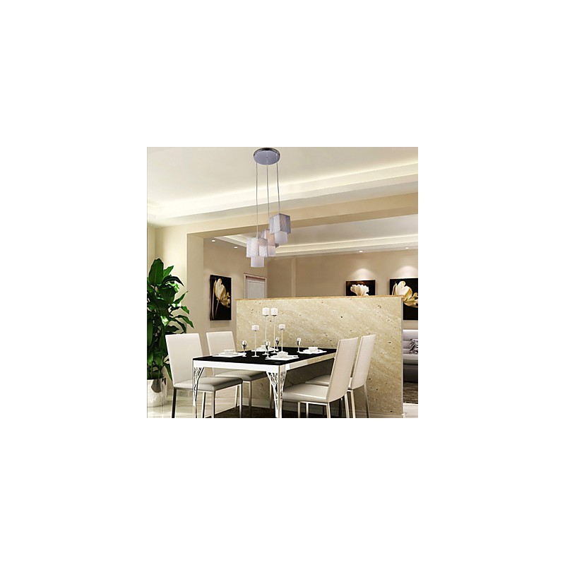 Lámpara colgante galvanizada de estilo mini contemporáneo moderno