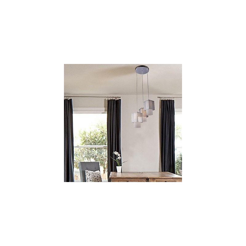 Lámpara colgante galvanizada de estilo mini contemporáneo moderno