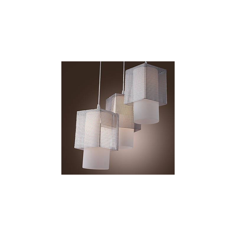 Lámpara colgante galvanizada de estilo mini contemporáneo moderno