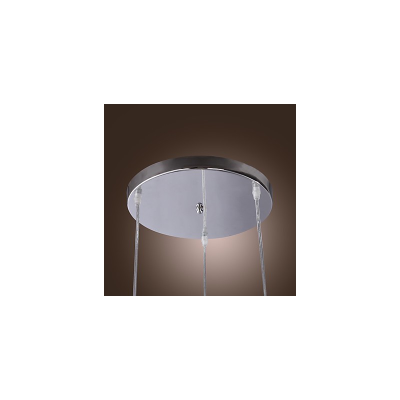 Lámpara colgante galvanizada de estilo mini contemporáneo moderno