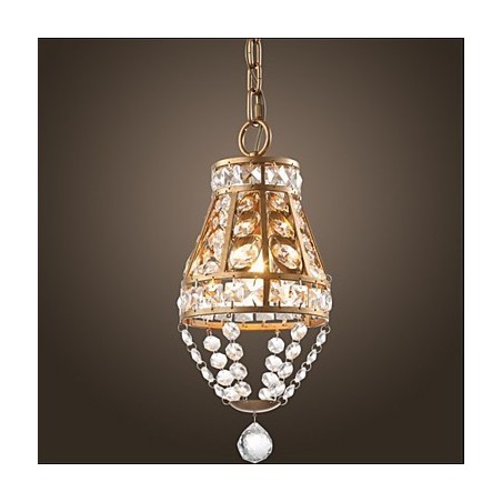 Lámpara de araña de cristal estilo country americano, estilo retro para porche. Lámpara de araña de cristal estilo country americano, estilo retro para porche.