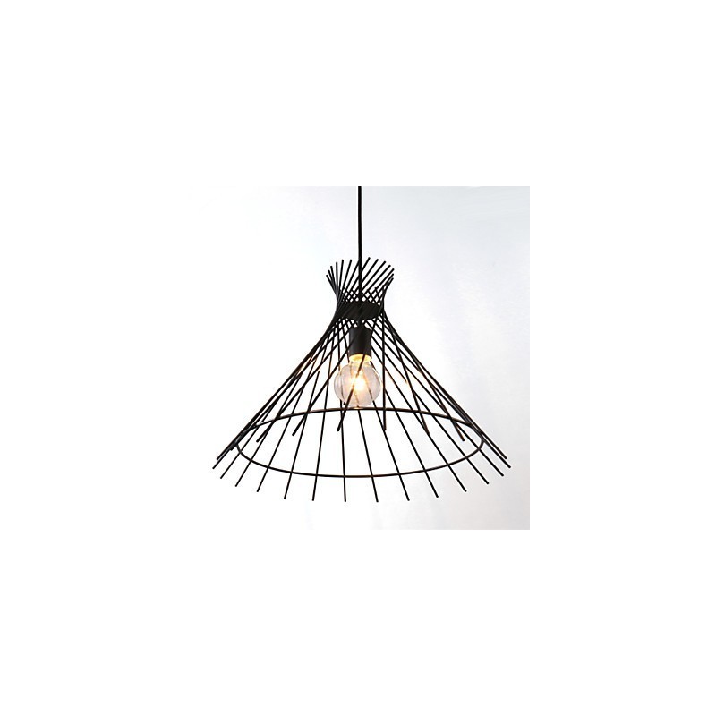 Lámpara colgante de araña estilo mini rústico estilo cabaña retro garaje metal