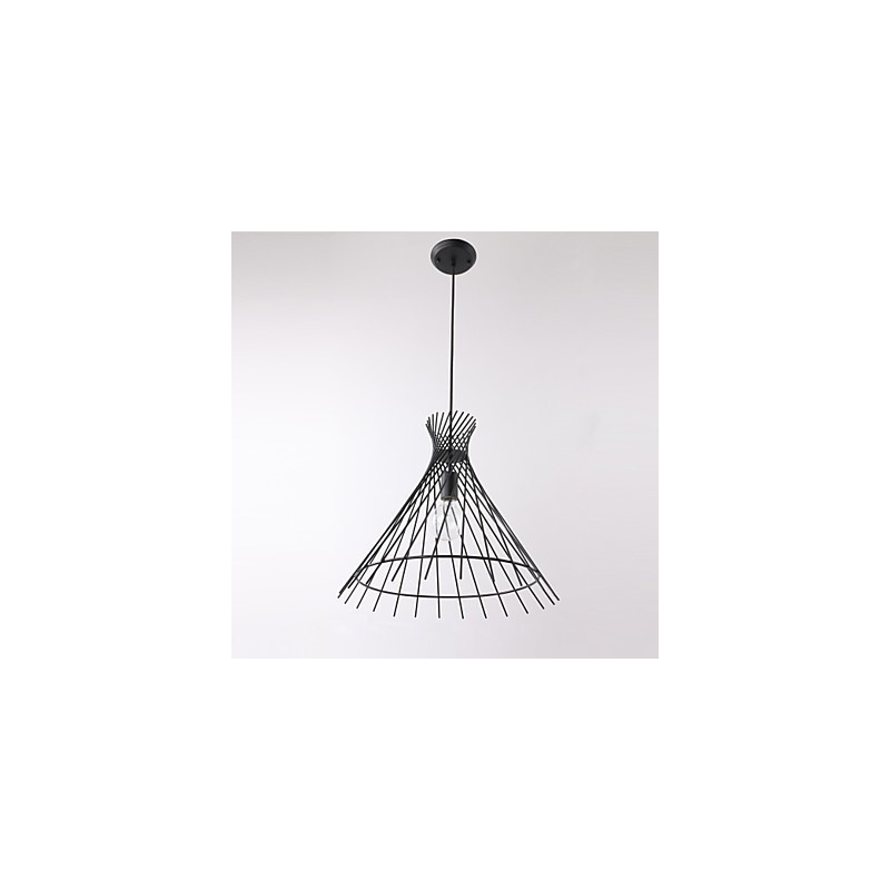 Lámpara colgante de araña estilo mini rústico estilo cabaña retro garaje metal