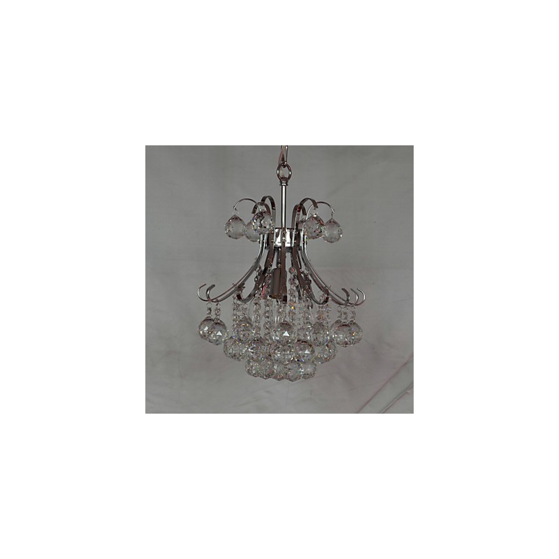 Lámpara colgante moderna contemporánea de cristal mini estilo galvanizado